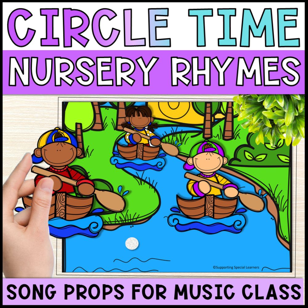 circle time nursery rhymes cover