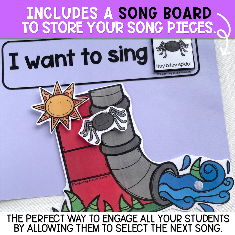circle time songs activities includes song board