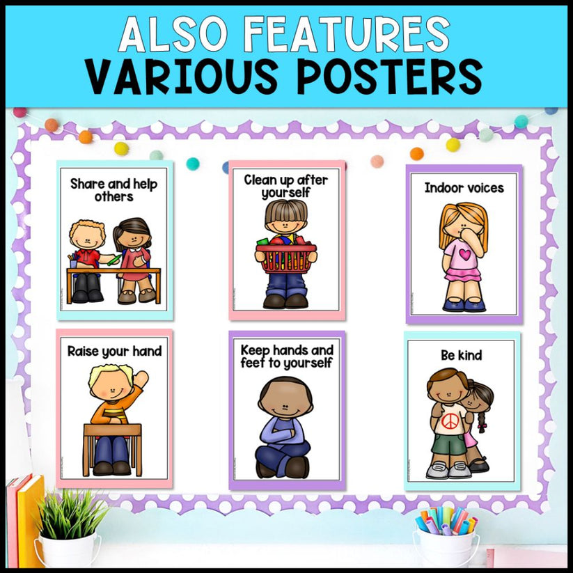 Classroom Behavior Management Visuals: Special Education