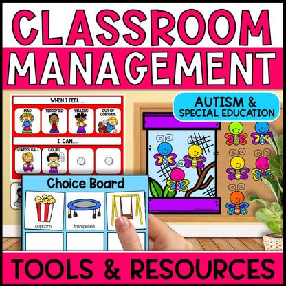 Classroom Behavior Management Visuals: Special Education and Primary