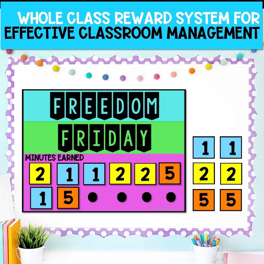 classroom management reward whole class reward system