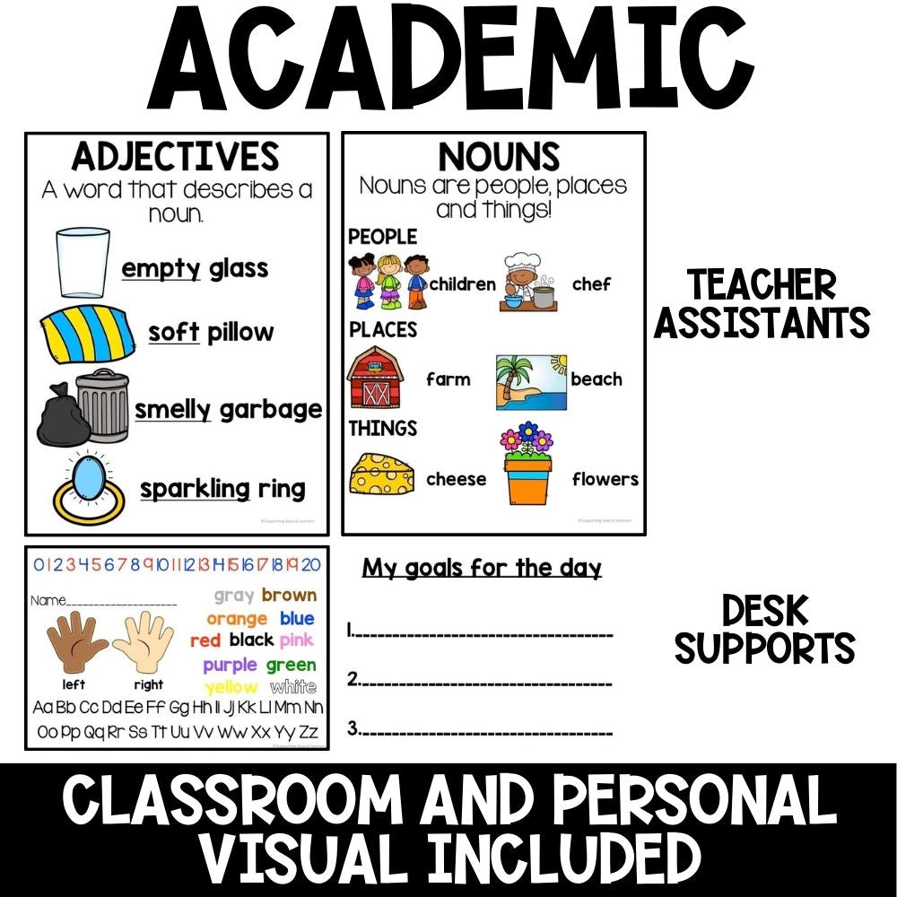 Classroom Visuals Schedules Behavior Supports More Classroom visuals schedules behavior supports more