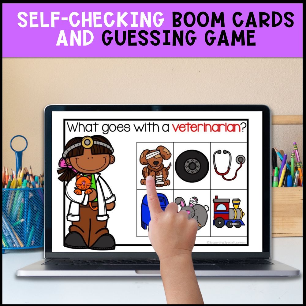 community helpers social studies boom cards