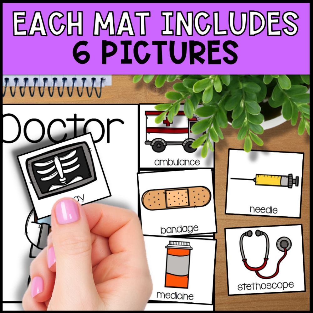 Community Helpers Sorting Activities - Sorting Mats