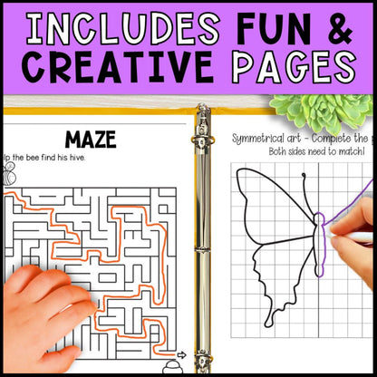 Early Finishers Monthly Activity Packets