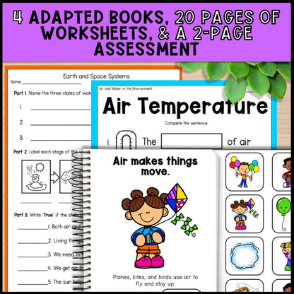 Earth and Space Systems Grade 2 Adapted Science Special Education