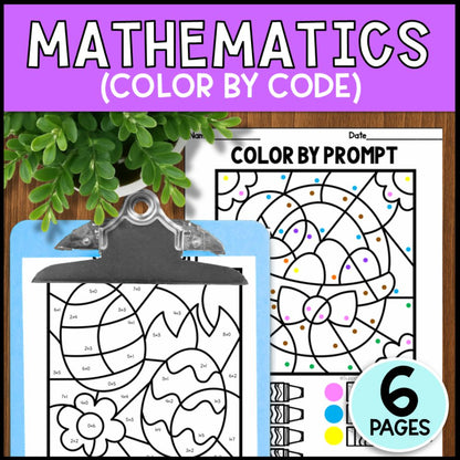 Easter Math, Literacy & Art Activities - Special Education