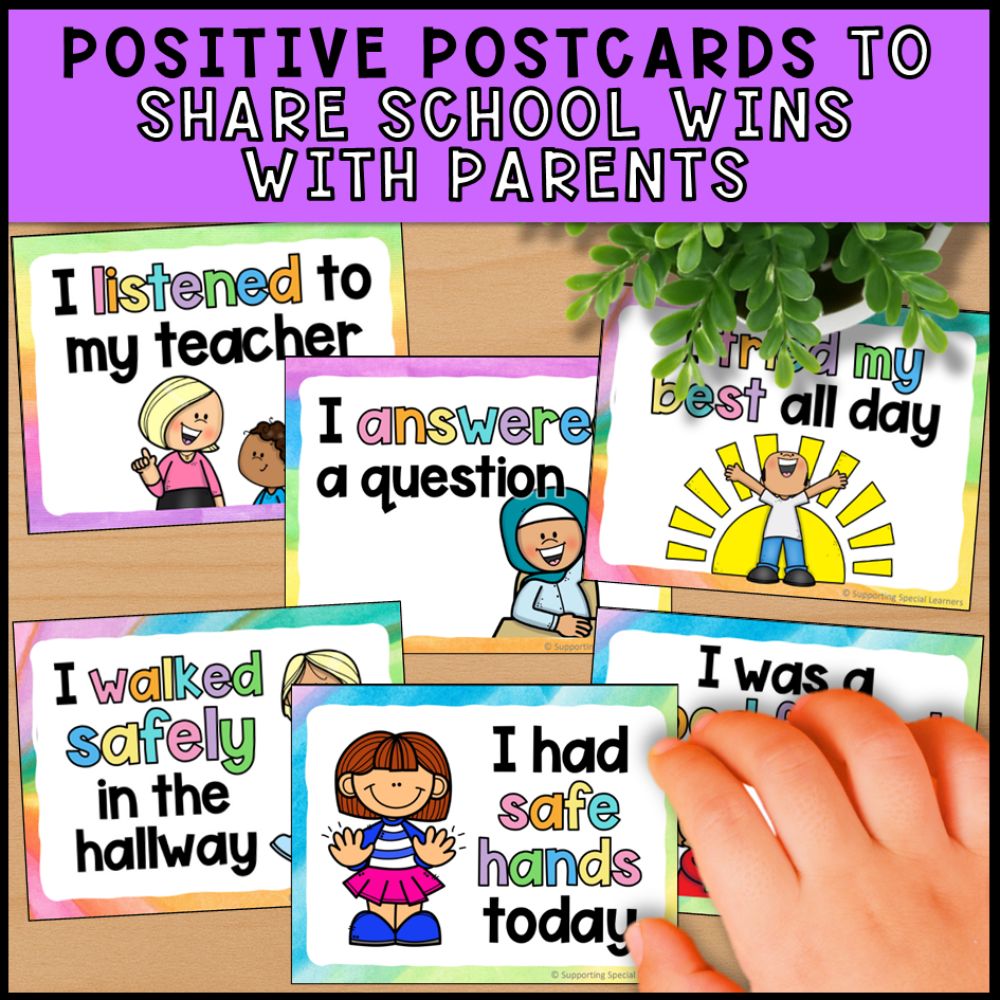 Editable Daily Communication Sheet with Positive Notes