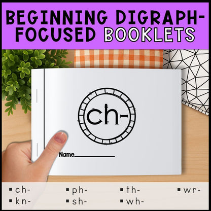 Emergent Readers 7 Beginning Digraphs for Beginning Readers
