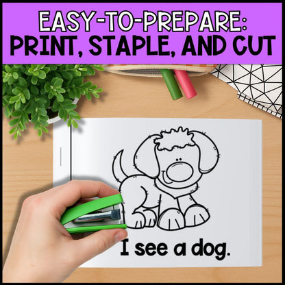 Emergent Readers 18 I see Booklets for Beginning Readers