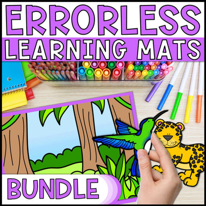 Errorless Learning Mats Bundle - Habitats, Seasons, Holidays & More