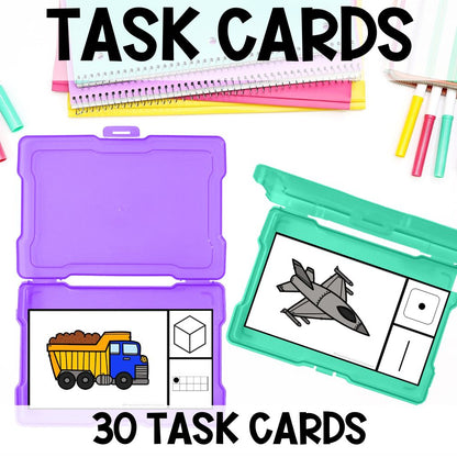 errorless learning numbers 30 task cards