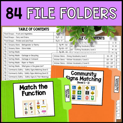 Functional Daily Living Life Skills Bundle Special Education