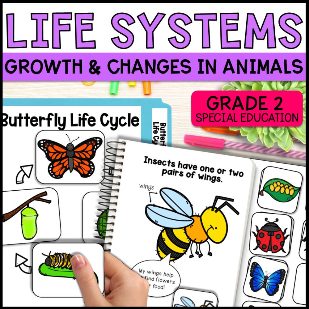 Growth and Changes in Animals Grade 2 Adapted Science Units