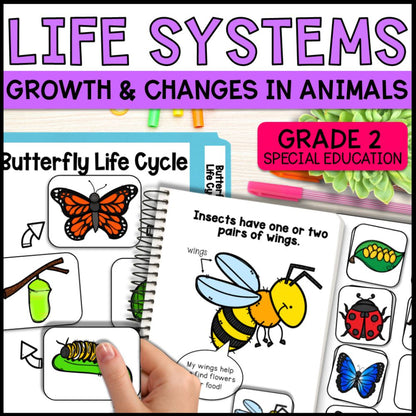 Growth and Changes in Animals Grade 2 Adapted Science Units