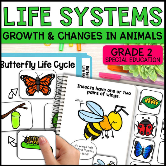 Growth and Changes in Animals Grade 2 Adapted Science Units