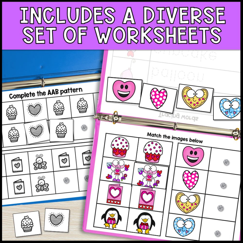 holiday morning work binders - math literacy for special education worksheets