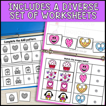 holiday morning work binders - math literacy for special education worksheets