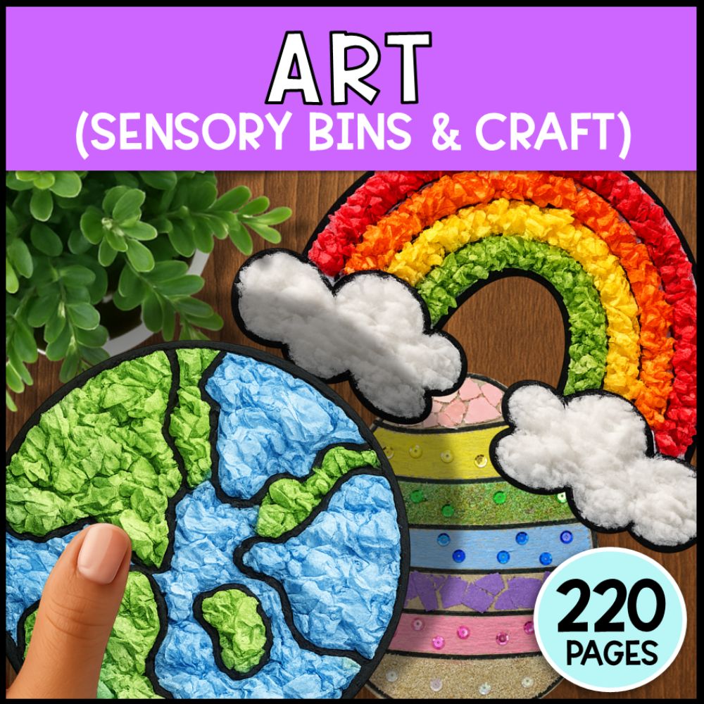 Holiday Activity Bundle: Math, Literacy & Art Activities - Special Education
