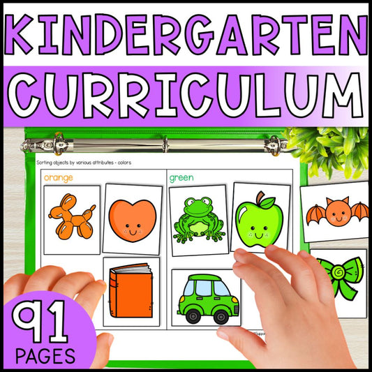 kindergarten binder work readiness assessment activities cover