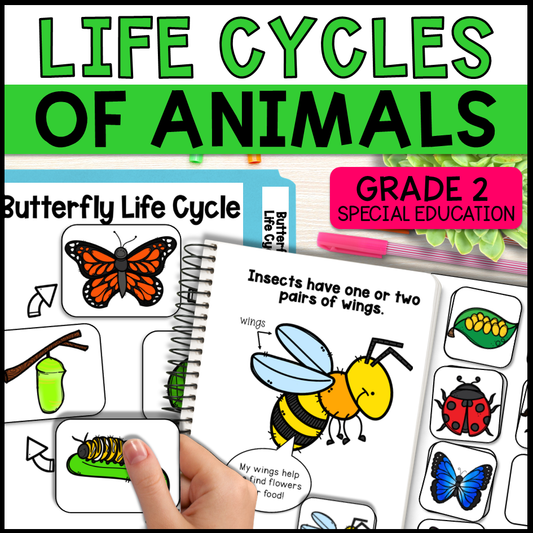 Life Cycles of Animals Grade 2 Adapted Science Units