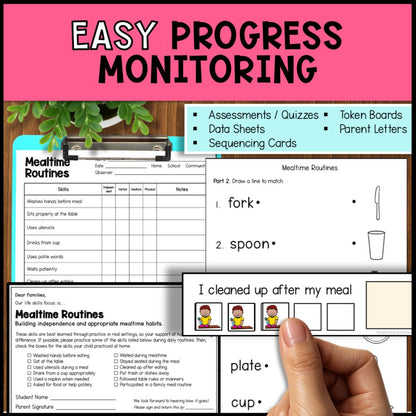 Life Skills Nutrition and Mealtime Skills - Mealtime Routines