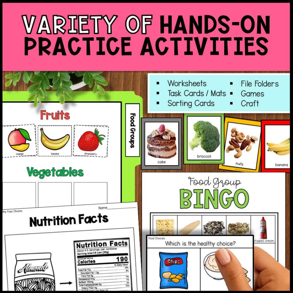 Life Skills Nutrition and Mealtime Skills - Special Education
