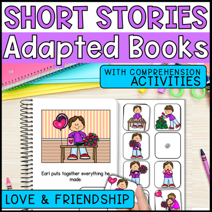 Love & Friendship Short Stories Adapted Books - Special Education