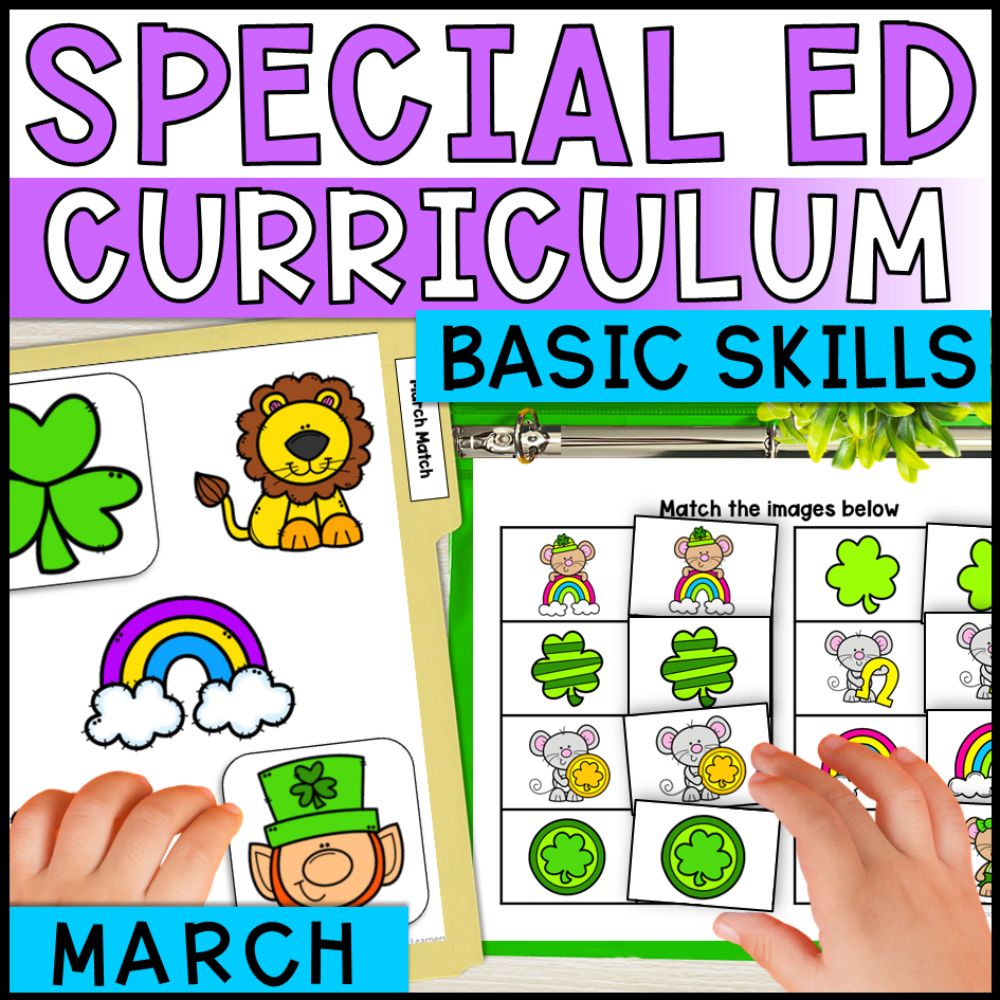 march basic concepts worksheets ela and math practice cover