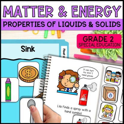 Matter and Energy Grade 2 Adapted Science Special Education