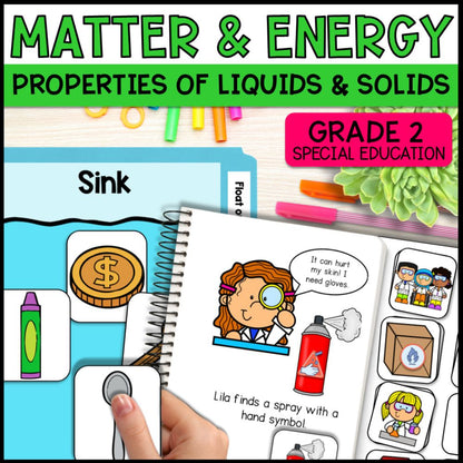 Matter and Energy Grade 2 Adapted Science Special Education