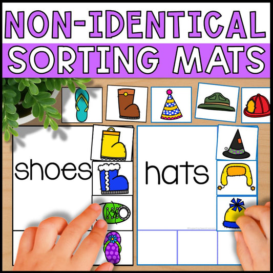 Non-Identical Sorting Activities -  Sorting Mats