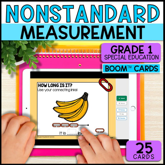 Non-Standard Measurement Activities: 25 Boom Cards