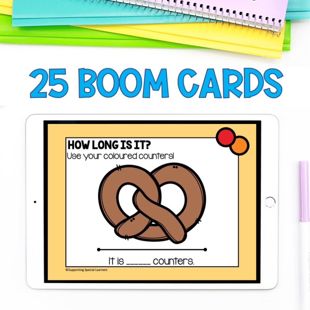 nonstandard measurement drag drop and measure 25 boom cards