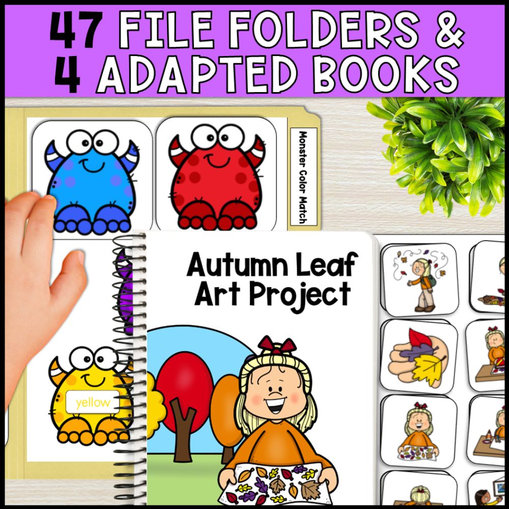 october special education basic concepts ela math worksheets file folders and adapted books