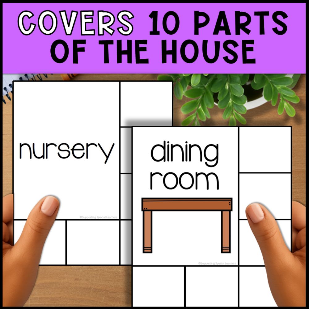 Parts of a House Sorting Activities - Sorting Mats