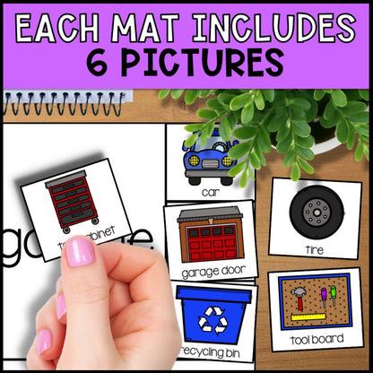 Parts of a House Sorting Activities - Sorting Mats