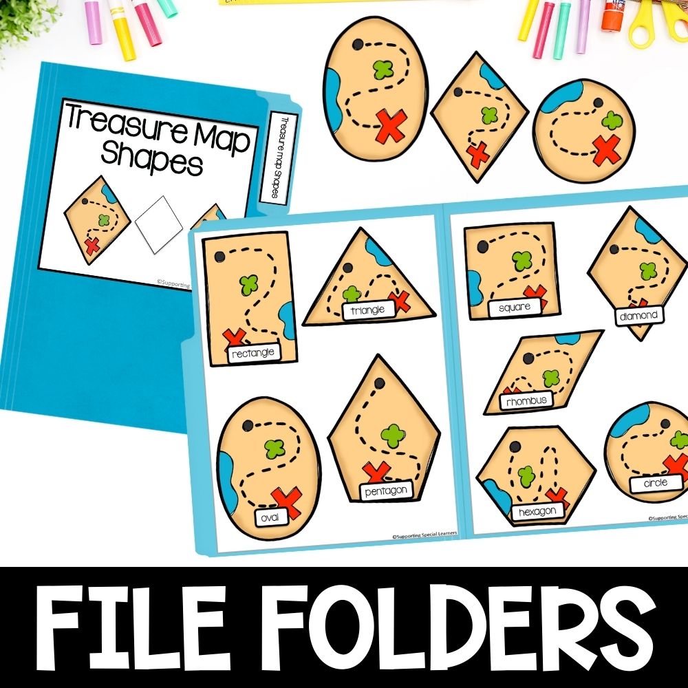 pirate theme math and literacy centers file folders