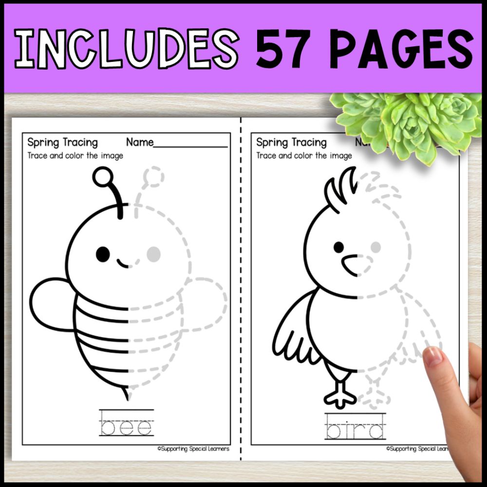 seasonal tracing worksheets and fine motor activities bundle includes 57 pages