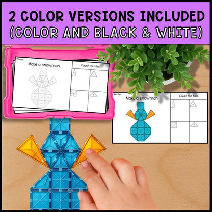 Seasonal Magnetic Tiles Bundle - Special Education