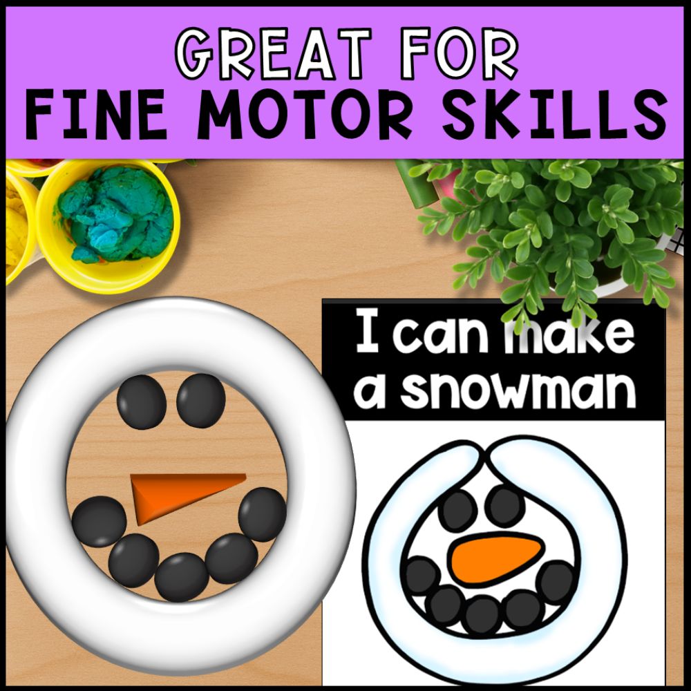 Seasonal Playdough Mats: 32 Playdough Mats Fine Motor Skills
