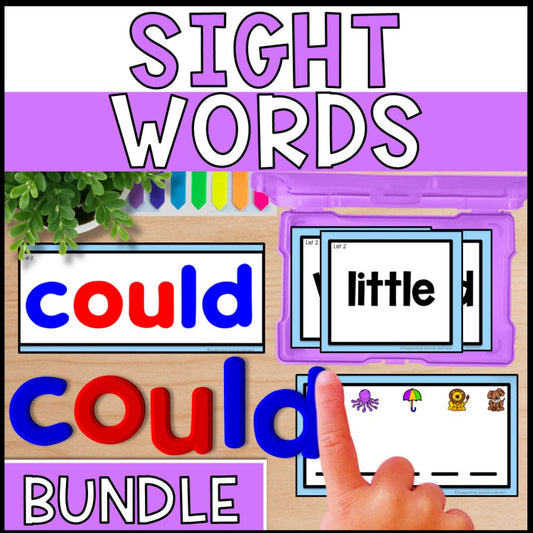 Sight Word Activities - 900 Task Cards