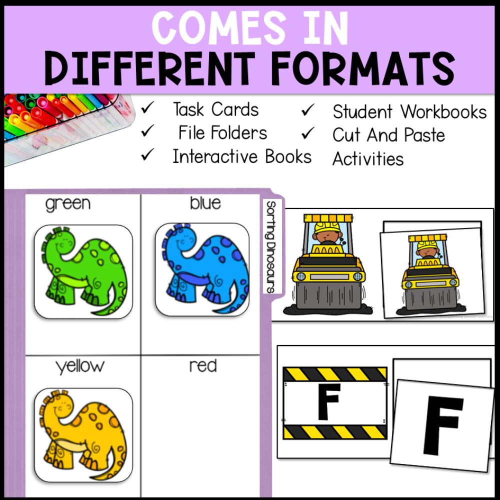 six themes math and literacy bundle different formats