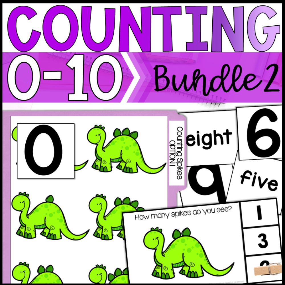 six themes bundle counting to 10 cover