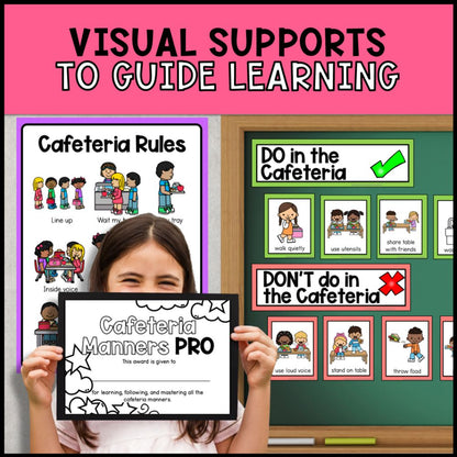 Social Skills Curriculum - Hallway & School-Wide Behavior Bundle