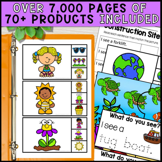 Special Education Classroom Essentials Mega Bundle