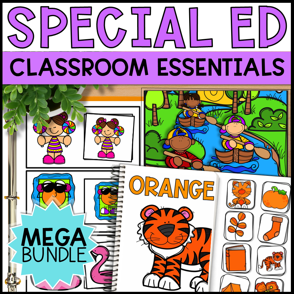 Special Education Classroom Essentials Mega Bundle