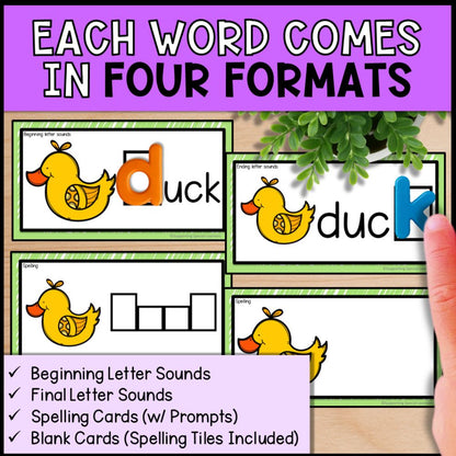 Spelling Activities - 300 Task Cards for Special Education