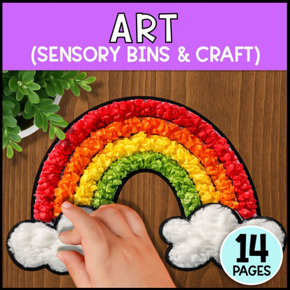 St. Patrick's Math, Literacy & Art Activities - Special Education