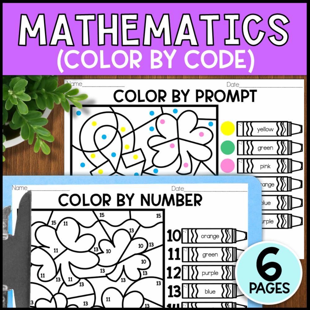 St. Patrick's Math, Literacy & Art Activities - Special Education